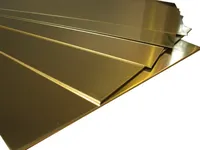Латунный анод Горячекатаный 1900 мм 450 мм 12 мм Л63 ГОСТ 2208-2007 купить в Намангане