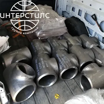 Стальной тройник равнопроходной 76 мм 10 мм 09Г2С ГОСТ 17376-2001 купить в Намангане